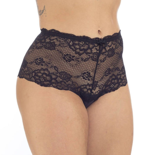 Calcinha Hot Pants em Renda com Lacinho Patitex