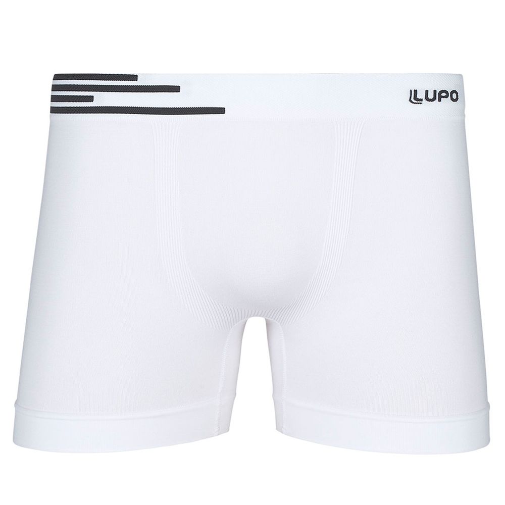 Cueca Boxer em Microfibra Detalhe Lateral Sem Costura Lupo