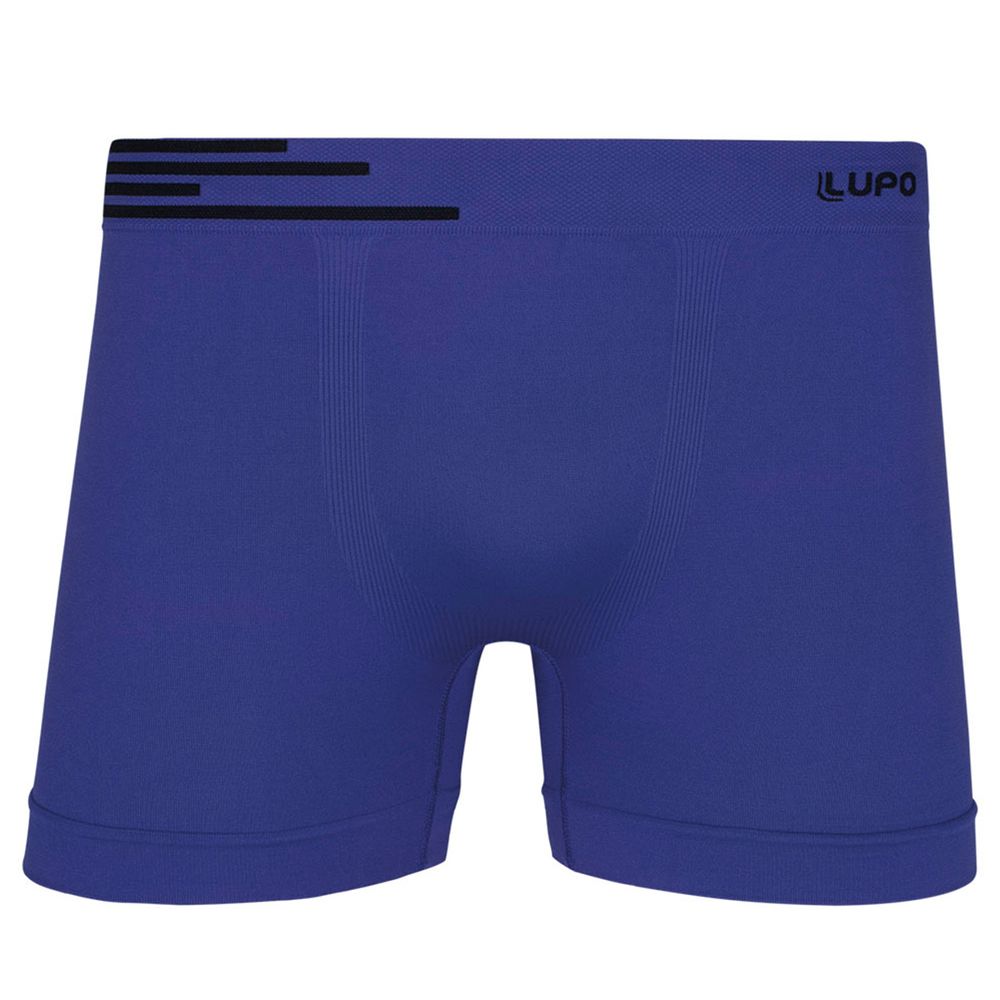 Cueca Boxer em Microfibra Detalhe Lateral Sem Costura Lupo