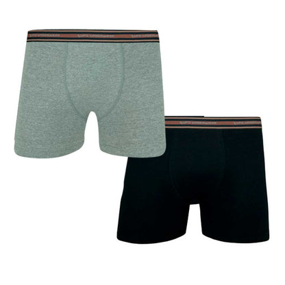 Kit Cueca Boxer em Algodão com 2 Unidades Lupo