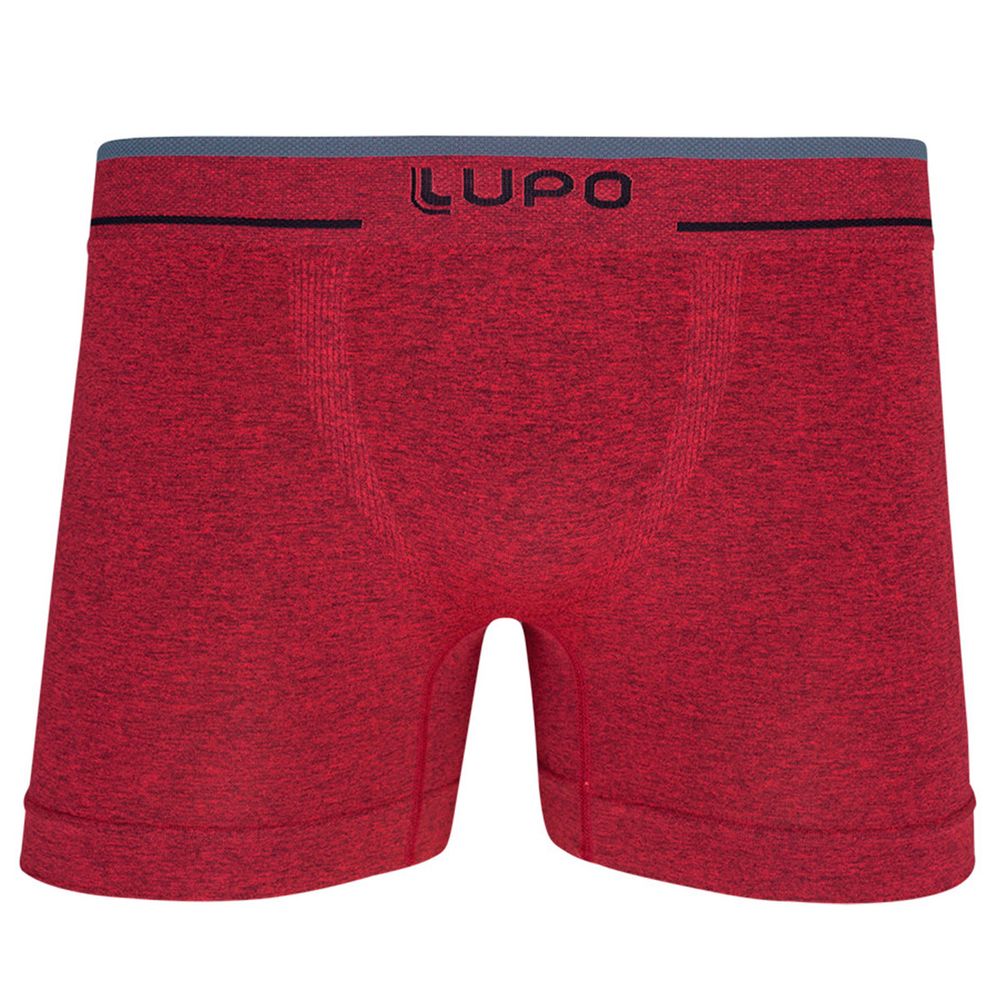 Cueca Boxer Sem Costura Texturizada Lupo