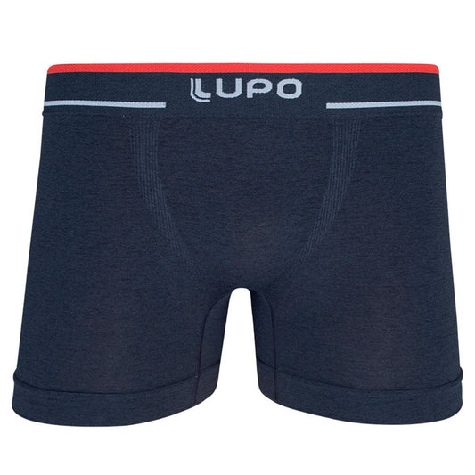 Cueca Boxer Sem Costura Texturizada Lupo