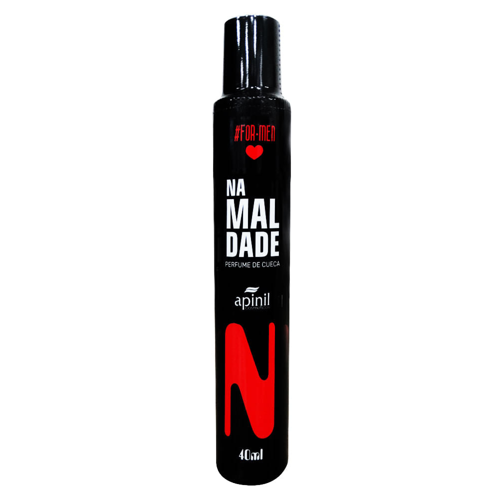 Perfume de Cueca Aromático Na Maldade 40 ml For Men Apinil Cosméticos