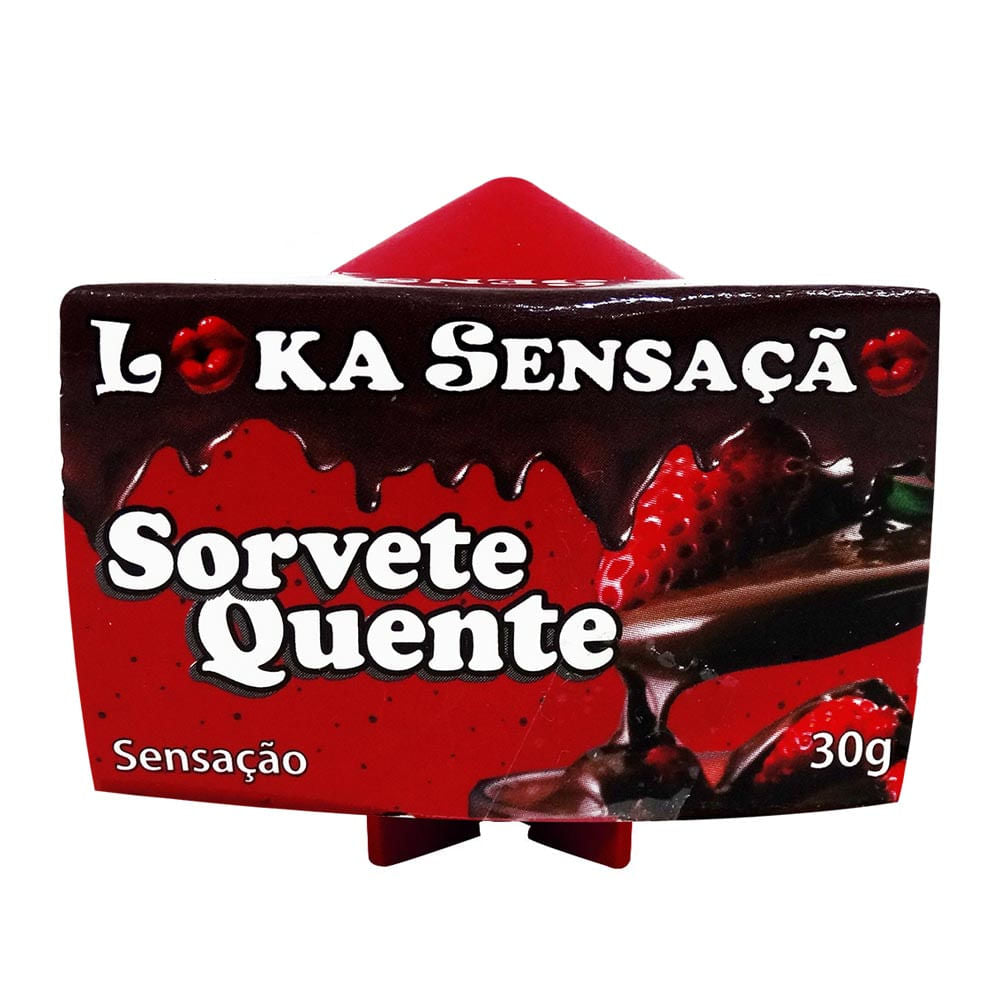 Sorvete Quente Sabor Sensação Loka Sensação