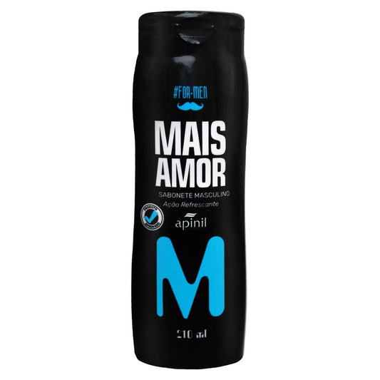 Sabonete Liquido Masculino 200ml Apinil Cosméticos