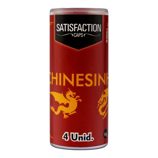 IesBall Chinesinha Cápsula Excitante Unissex com 4 unidades Satisfaction Caps