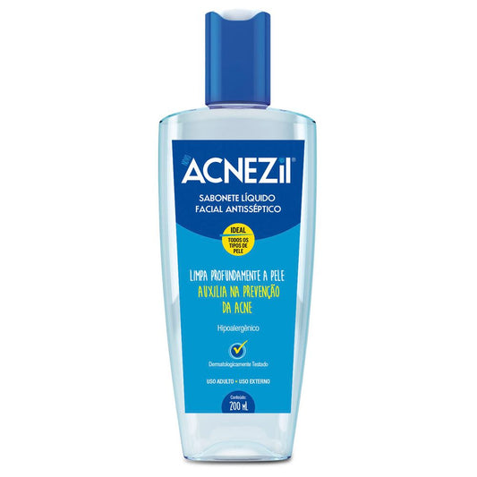 Acnezil Sabonete Líquido Facial Antisséptico 200ml CIMED