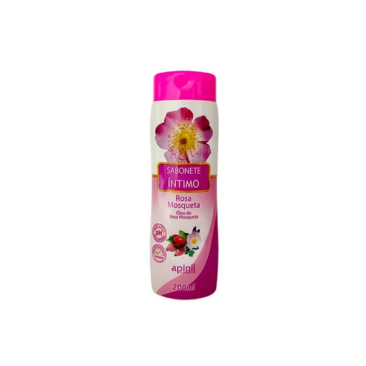 Sabonete Feminino Rosa Mosqueta 200ml Apinil Cosméticos