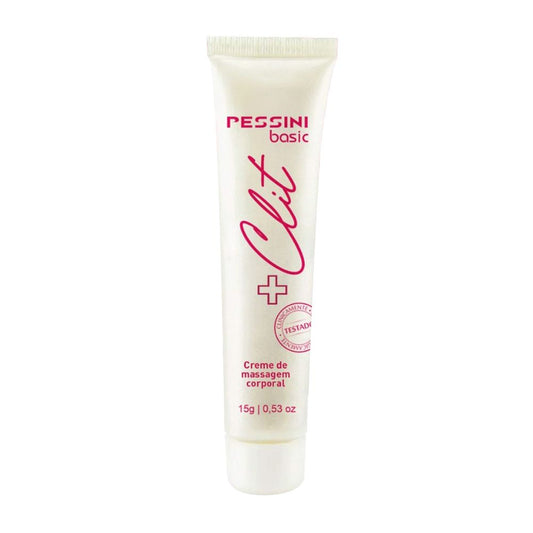 +Clit Creme de Massagem Corporal Feminino 15g Pessini