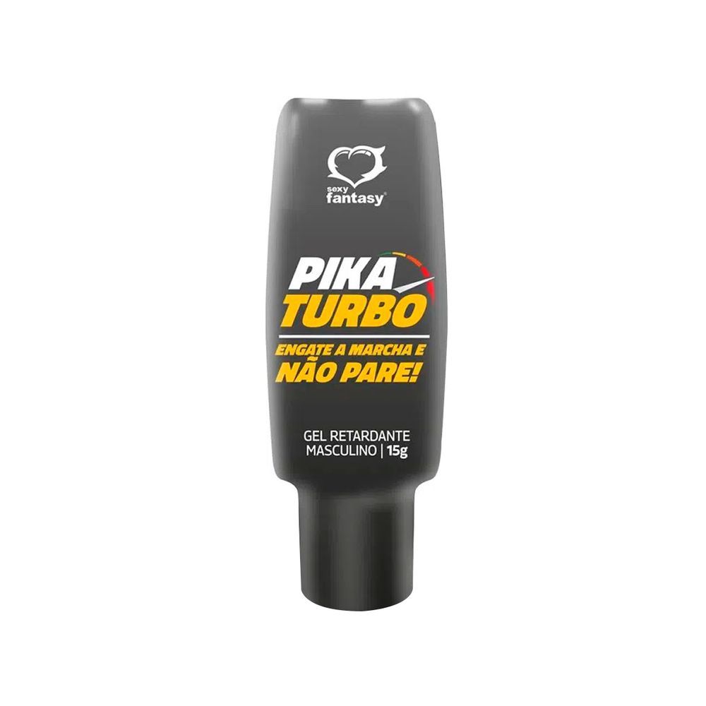 Pika Turbo Gel Retardante Masculino 15g Sexy Fantasy