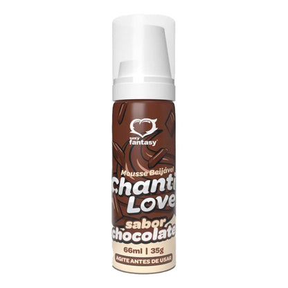 Chanti Love Mousse Corporal Beijável 66ml/35g Sexy Fantasy