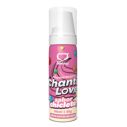 Chanti Love Mousse Corporal Beijável 66ml/35g Sexy Fantasy