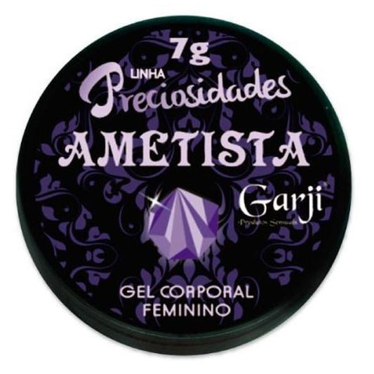 Ametista Gel Corporal Feminino Linha Preciosidades 7g Garji