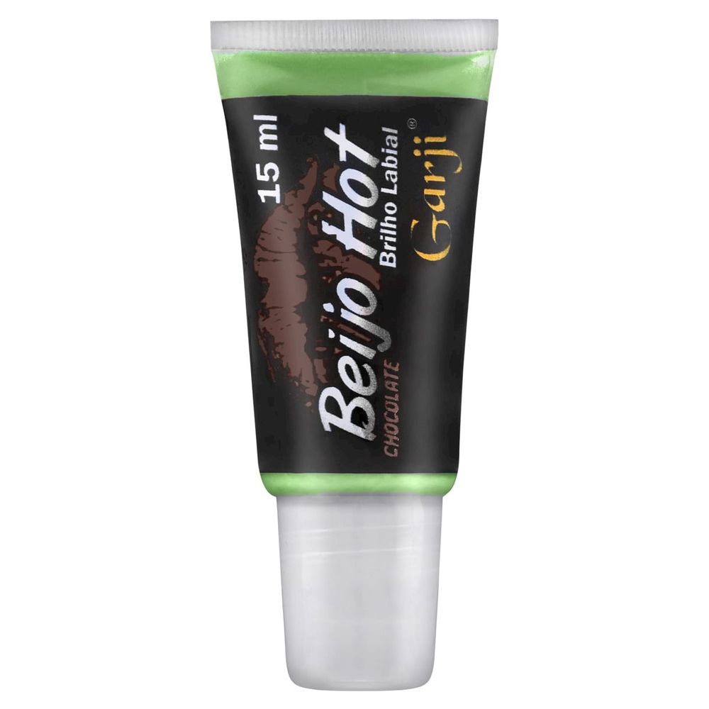 Beijo Hot Brilho Labial de Chocolate 15ml Garji