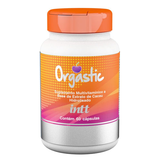 Orgastic Suplemento Multivitamínico e Mineral a Base de Extrato de Cacau Hidrolisado Intt