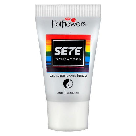 Sete Sensações Lubrificante Íntimo Anal com Ação Dessensibilizante 25g Hot Flowers