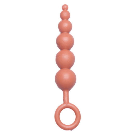 Plug Anal e Vaginal em Silicone Antialérgico Linha Desejo 11,5 cm x 2,5 cm Hot Flowers