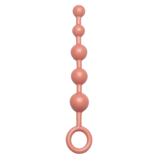 Plug Anal e Vaginal em Silicone Antialérgico Linha Desejo 14,5 cm x 2,3 cm Hot Flowers