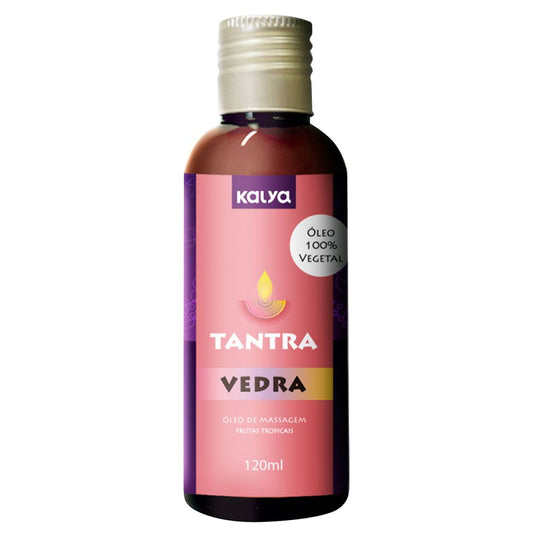 Tantra Vedra Óleo Vegetal para Massagem Tântrica 120ml Kalya