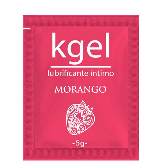 Lubrificante Íntimo Morango Sachê 5g K-Gel