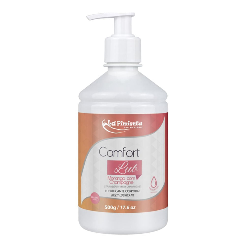 Comfort Lub Lubrificante Corporal Beijável 500g La Pimienta