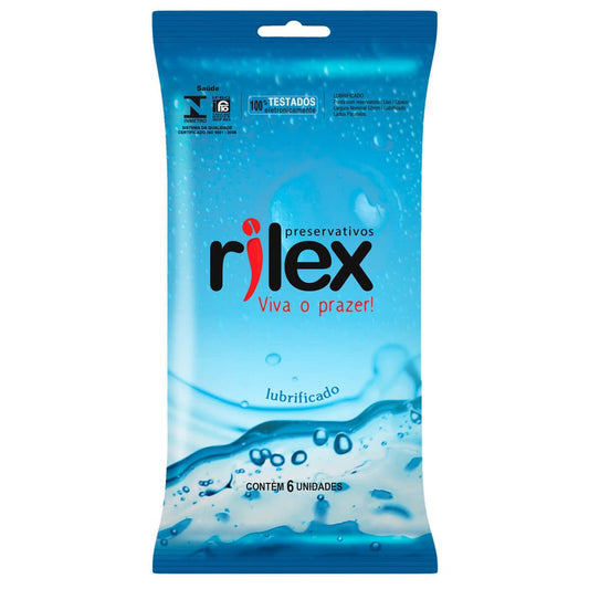 Preservativo Lubrificado 6 Unidades Rilex