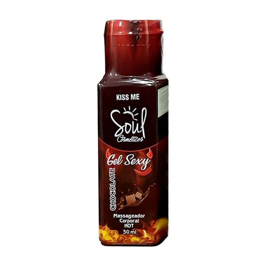 Kiss Me Hot Gel Sexy Massageador Corporal 30ml Soul Cosméticos