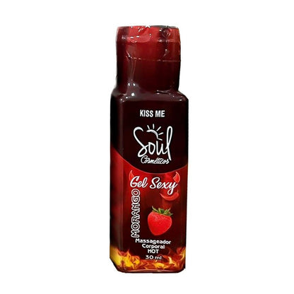 Kiss Me Hot Gel Sexy Massageador Corporal 30ml Soul Cosméticos