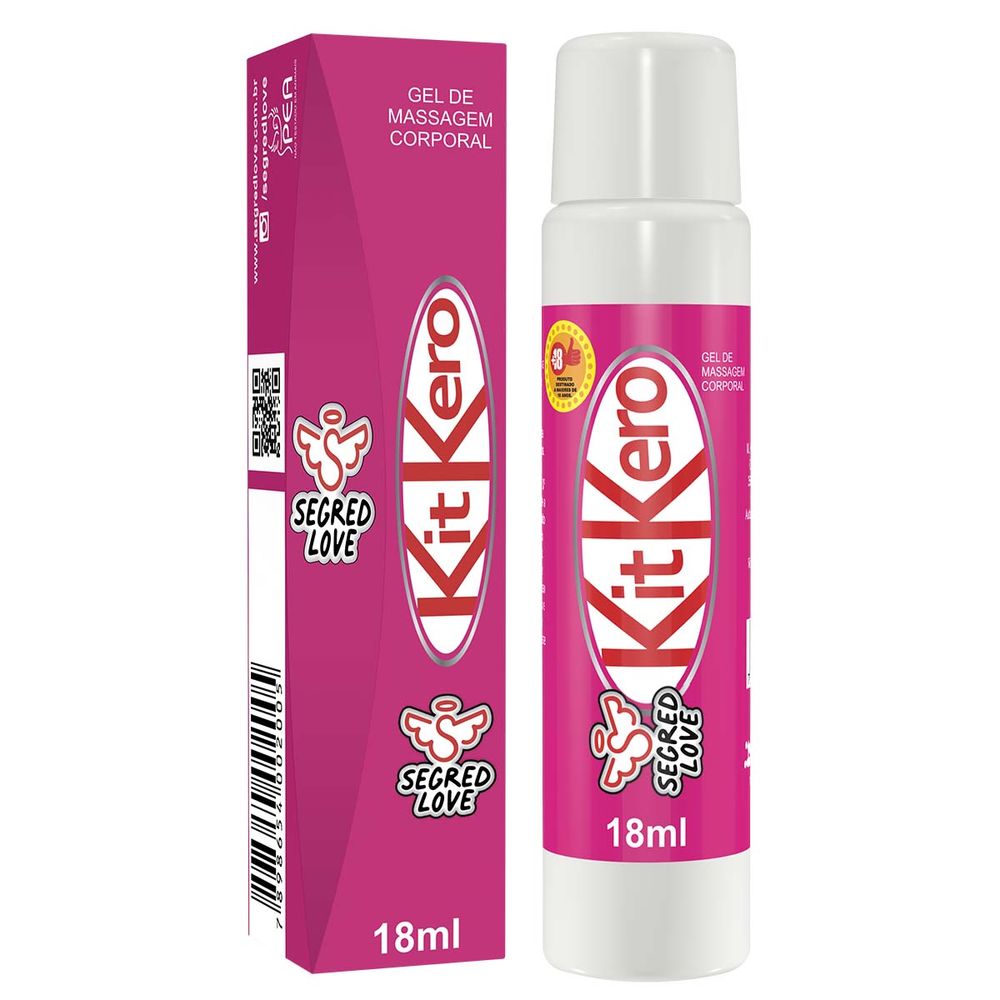 Kit Kero Gel Comestível para Sexo Oral 15ml Secret Love