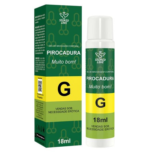 Pirocadura Retardante Masculino Linha Farmacinha do Riso 18ml Secret Love