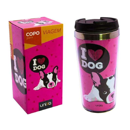 Copo Térmico I Love Dog 450ml Unika